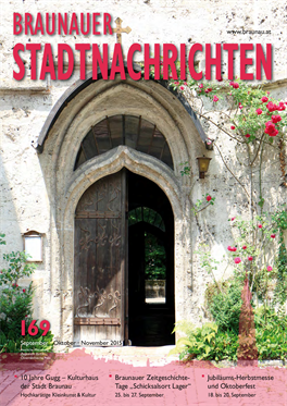 Braunauer Stadtnachrichten 169, Sept 2015