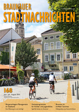 Braunauer Stadtnachrichten 168, Juni 2015