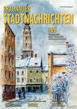 Braunauer Stadtnachrichten 166, Dezember 2014
