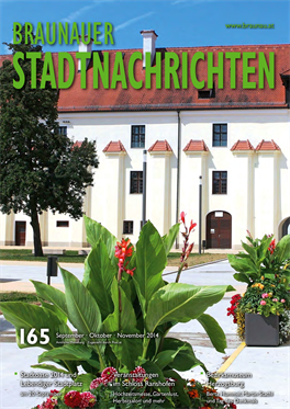 Braunauer Stadtnachrichten 165, Sept 2014