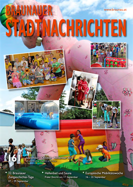 Braunauer Stadtnachrichten 161, Sept 2013