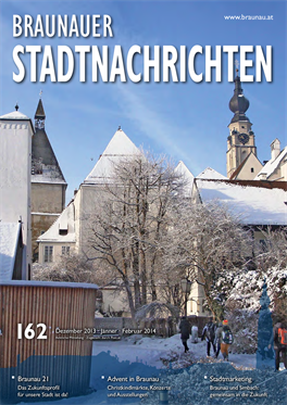 Braunauer Stadtnachrichten 162, Dezember 2013