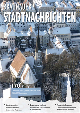 Braunauer Stadtnachrichten 170, Dezember 2015