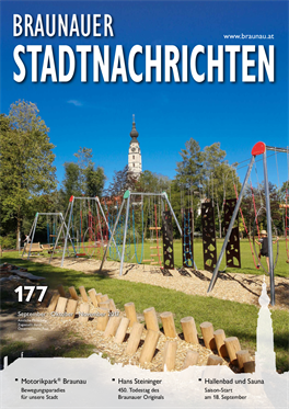 Braunauer Stadtnachrichten 177, September 2017