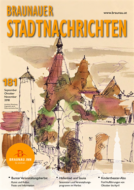 Braunauer Stadtnachrichten 181, September 2018
