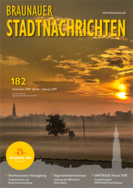 Braunauer Stadtnachrichten 182, Dezember 2019