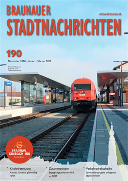 Braunauer Stadtnachrichten 190, Dezember 2020