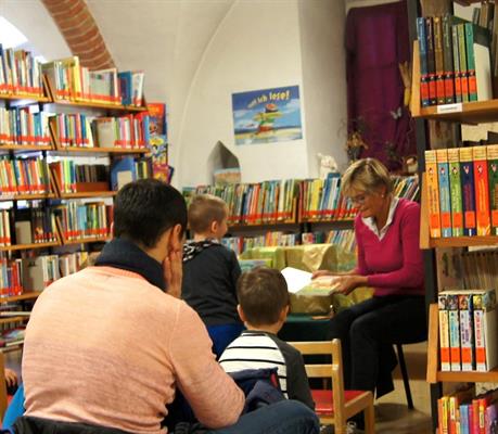 Kinderlesung in der Stadtbücherei Braunau